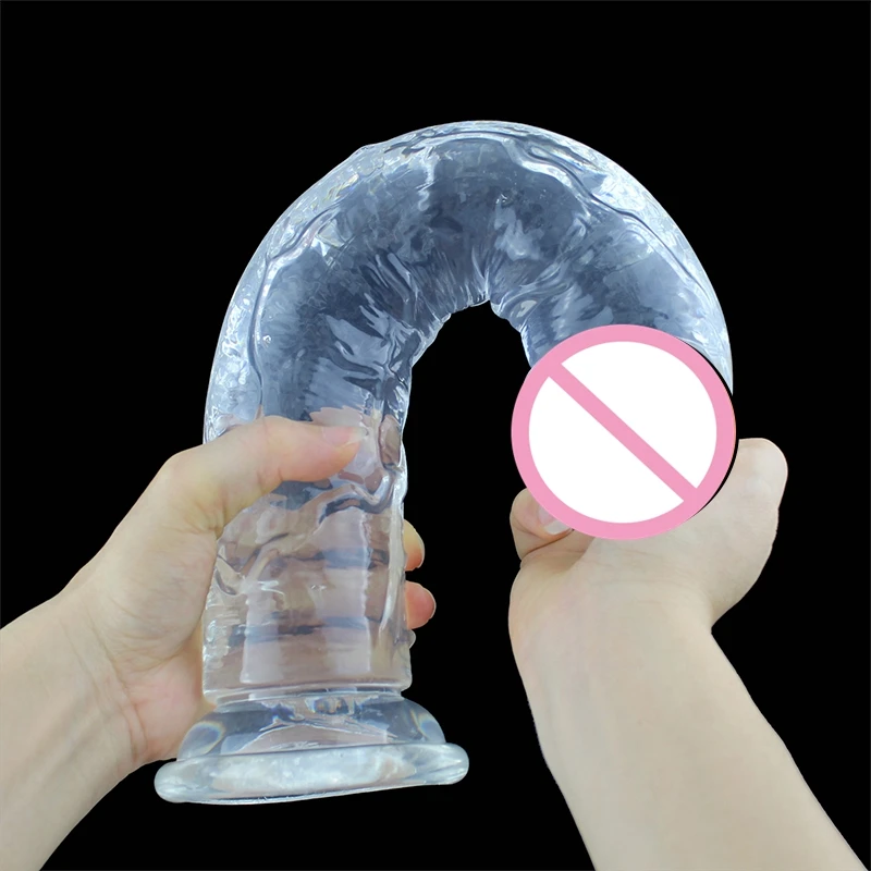 Godemichet Anal en Forme de Pénis Réaliste pour Femme, Jouet Sexuel, Gelée Douce, Bain, Ventouse, Point G, Orgasme, Adulte, 7.0