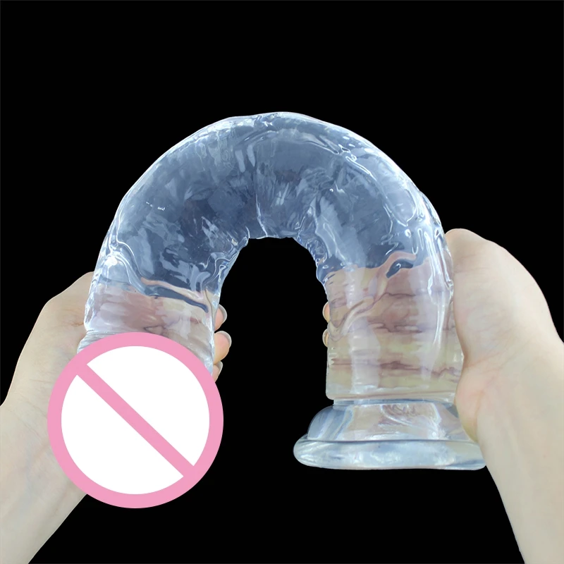 Godemichet Anal en Forme de Pénis Réaliste pour Femme, Jouet Sexuel, Gelée Douce, Bain, Ventouse, Point G, Orgasme, Adulte, 7.0