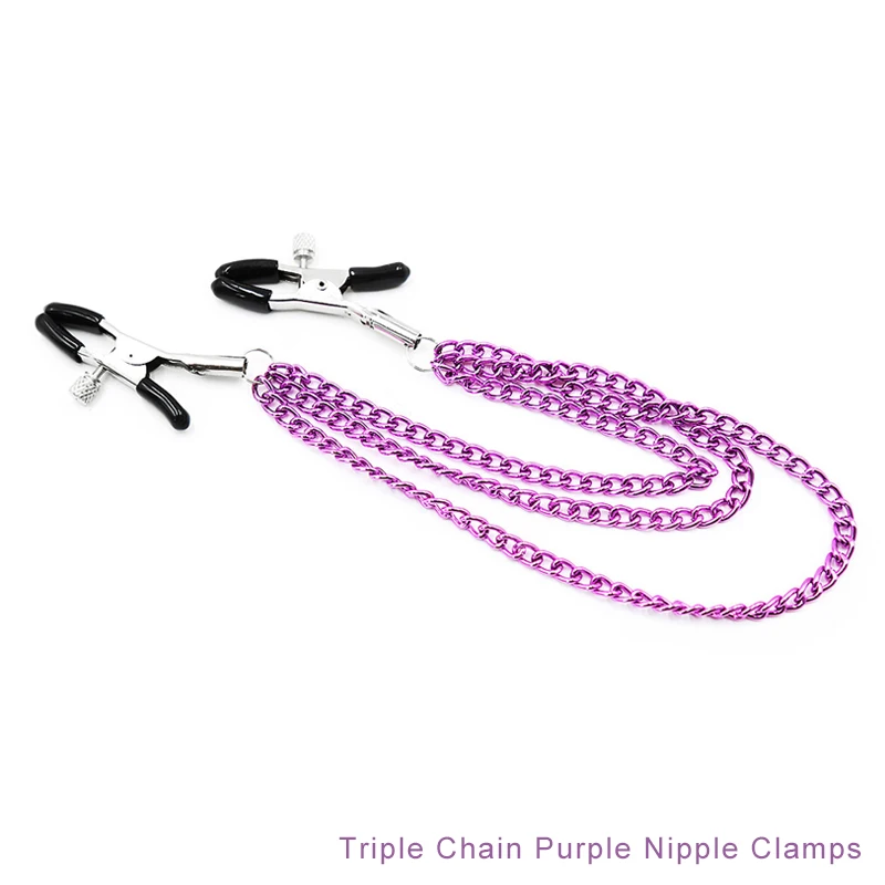 Purple Triple Chain