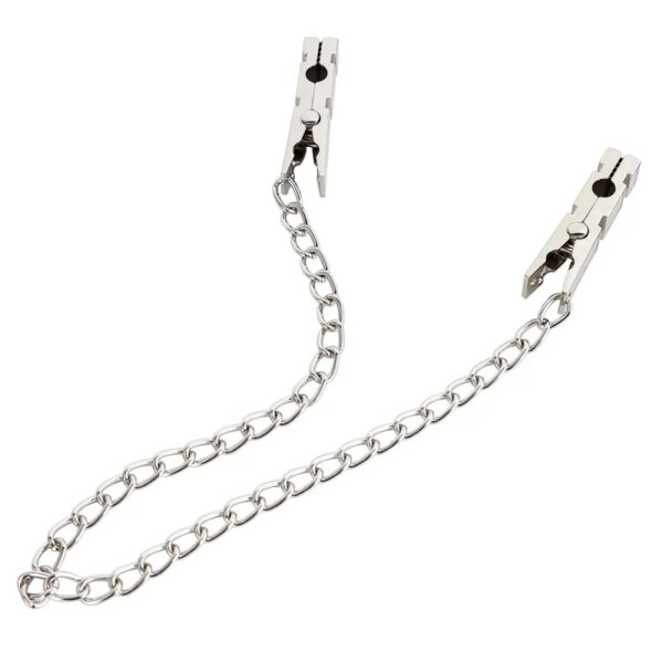 Pinces à seins en métal avec BDSM pour femmes adultes, pince à seins, jeux de sexe, massage du clitoris Mimi, JOcontinents, gadgets sexy, 7.0 – Image 2