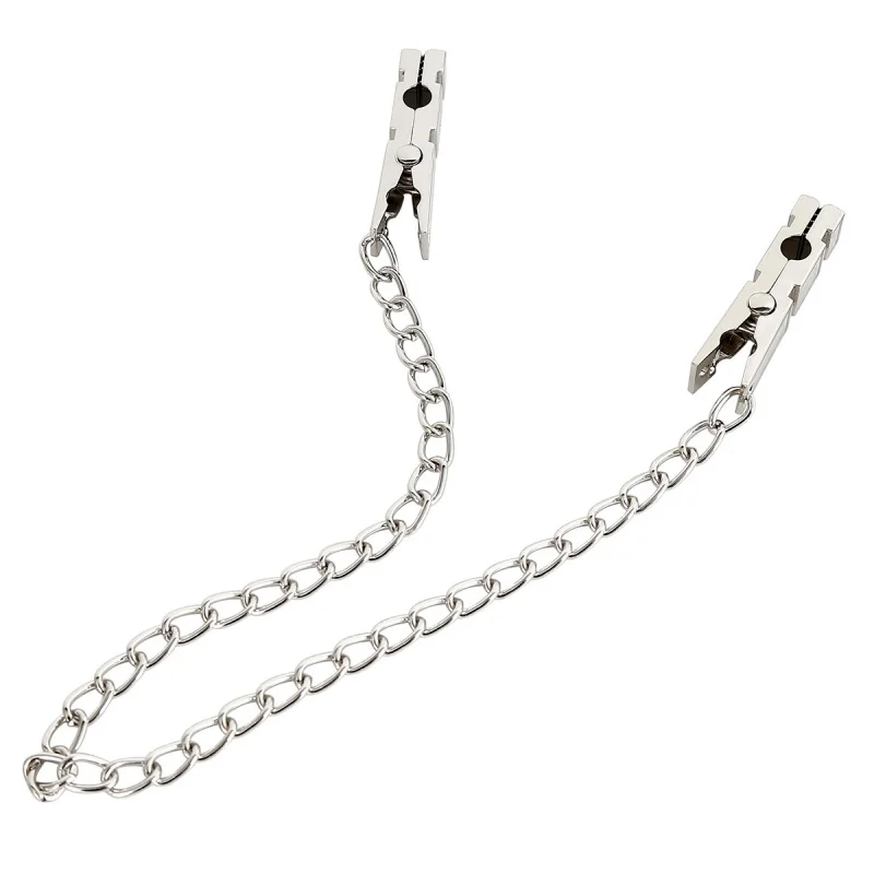 Pinces à seins en métal avec BDSM pour femmes adultes, pince à seins, jeux de sexe, massage du clitoris Mimi, JOcontinents, gadgets sexy, 7.0