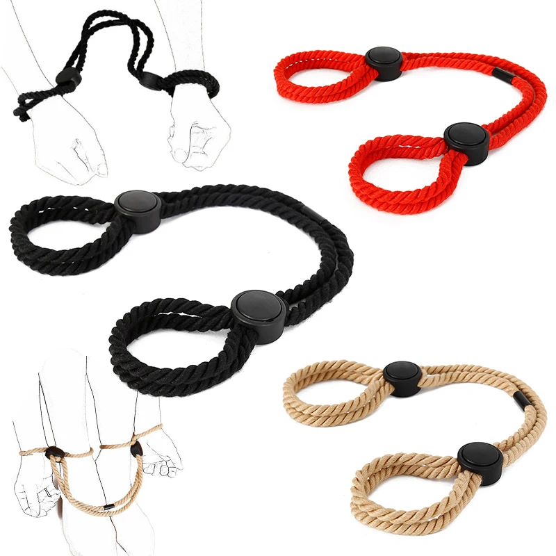 Ensemble de jouets sexuels pour femmes, BDSM, Bondage, Menottes, Rinçage, Kit de jouets sexy, Jeux pour adultes, Produits sexuels, Accessoires, 7.0, 18