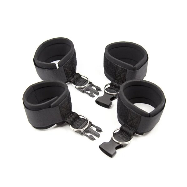 Ensemble de jouets sexuels pour femmes, BDSM, Bondage, Menottes, Rinçage, Kit de jouets sexy, Jeux pour adultes, Produits sexuels, Accessoires, 7.0, 18 – Image 2