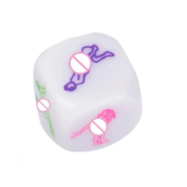 Jeu de dés drôle et sexy à 12 côtés pour adulte, cubes d'amour, d'humour, de sexe, de romance, de Kama Sutra Craps, jouets, cadeaux de fête, 7,0 – Image 5