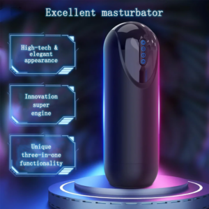 Vibration de mastyljaune pour hommes, ventouse de poussée, vrai sexe Chevvaginal, jouets sexuels de tasse, produits pour adultes, 3 en 1