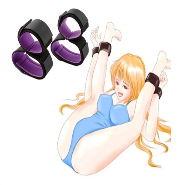 Jouets sexy pour couples, menottes pour femmes, jeux sexuels pour adultes, équipement de bondage, 7,0 pouces – Image 3