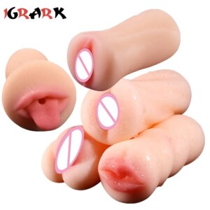 Jouet sexuel de chatte de poche pour hommes, vagin réaliste, vagin Él, gorge profonde, mâle Chev