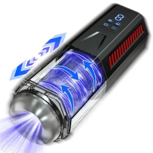 Masturbateur existent à Rotation Télescopique pour Homme, Équipement de Masturbation Vaginale, Jouets Sexuels à Piston, Produits pour Adultes