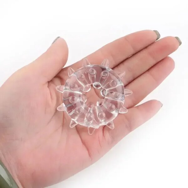 Anneaux péniens pour hommes, retardent l'éjaculation, agrandissement du pénis, jouets sexy pour couples, produit de jouets sexuels réutilisable – Image 3