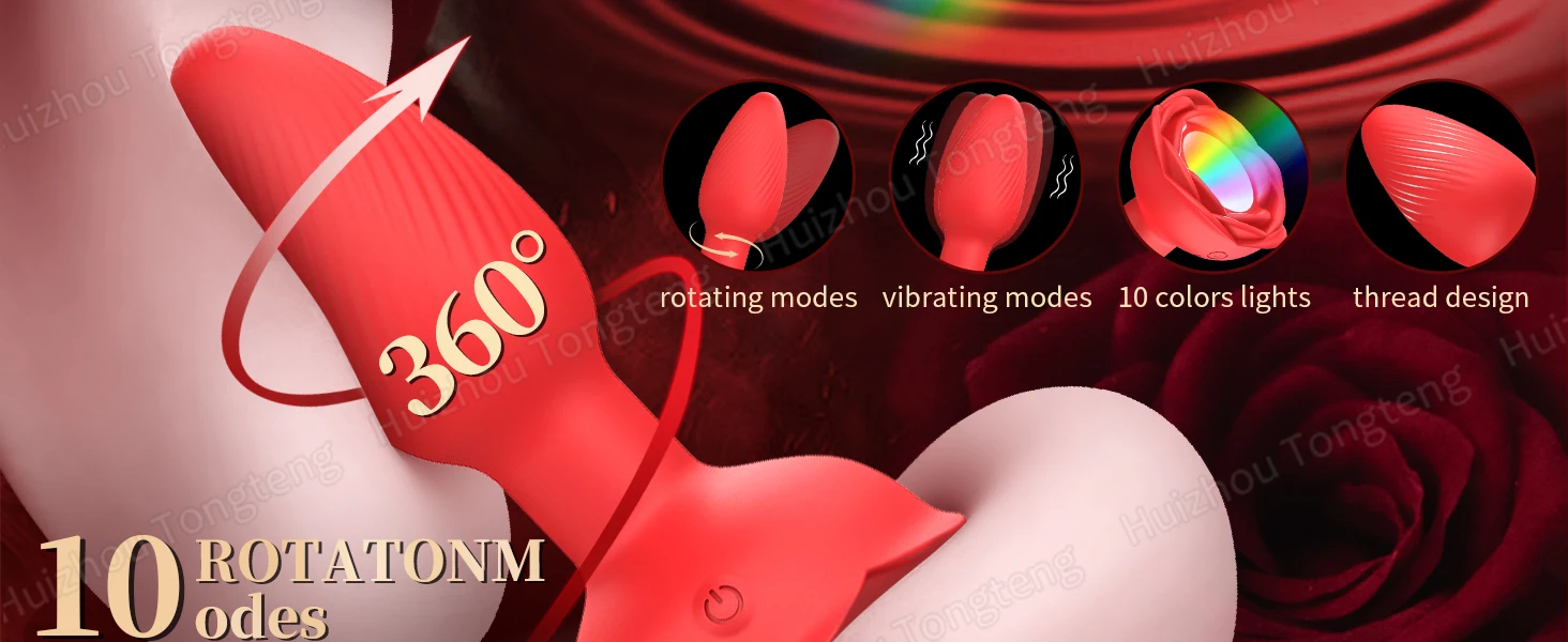Vibromasseur anal en silicone avec télécommande, plugue rotatif, masseur de prostate, godemichet anal, dilatateur, jouets sexuels pour femmes et hommes, 360