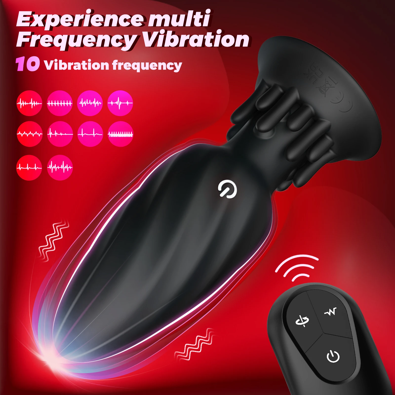 Vibromasseur anal en silicone avec télécommande, plugue rotatif, masseur de prostate, godemichet anal, dilatateur, jouets sexuels pour femmes et hommes, 360