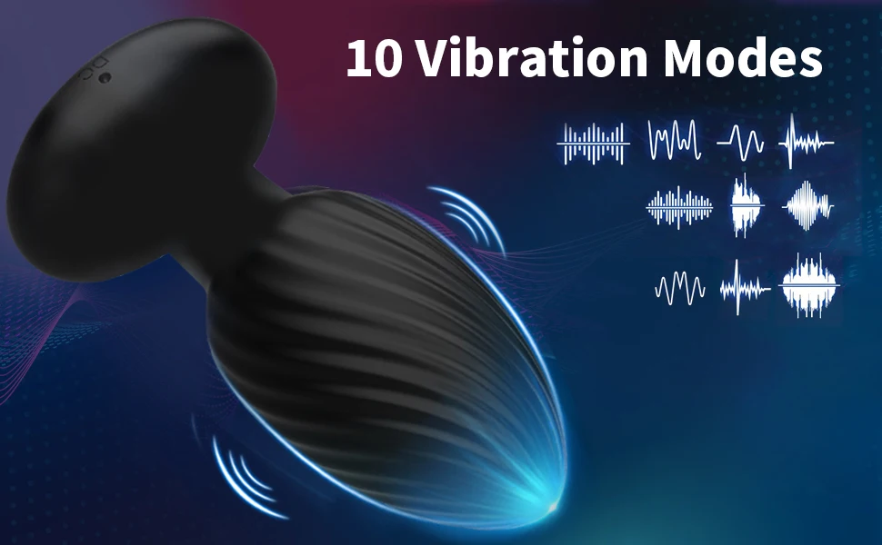 Vibromasseur anal en silicone avec télécommande, plugue rotatif, masseur de prostate, godemichet anal, dilatateur, jouets sexuels pour femmes et hommes, 360