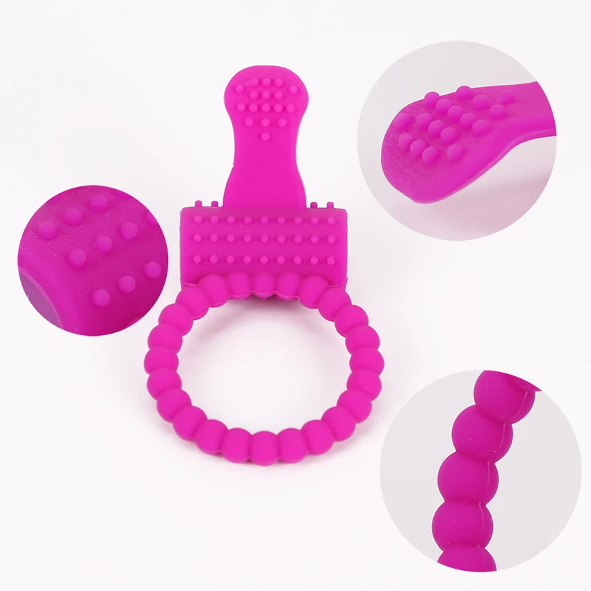 Anneau de pénis vibromasseur pour homme, anneau pénien, jouets sexy pour homme, UNIS issement clitoridien intense, éjaculation retardée, fournitures pour adultes, 18