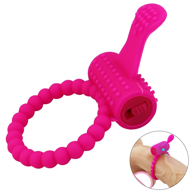 Anneau de pénis vibromasseur pour homme, anneau pénien, jouets sexy pour homme, UNIS issement clitoridien intense, éjaculation retardée, fournitures pour adultes, 18