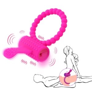 Anneau de pénis vibromasseur pour homme, anneau pénien, jouets sexy pour homme, UNIS issement clitoridien intense, éjaculation retardée, fournitures pour adultes, 18