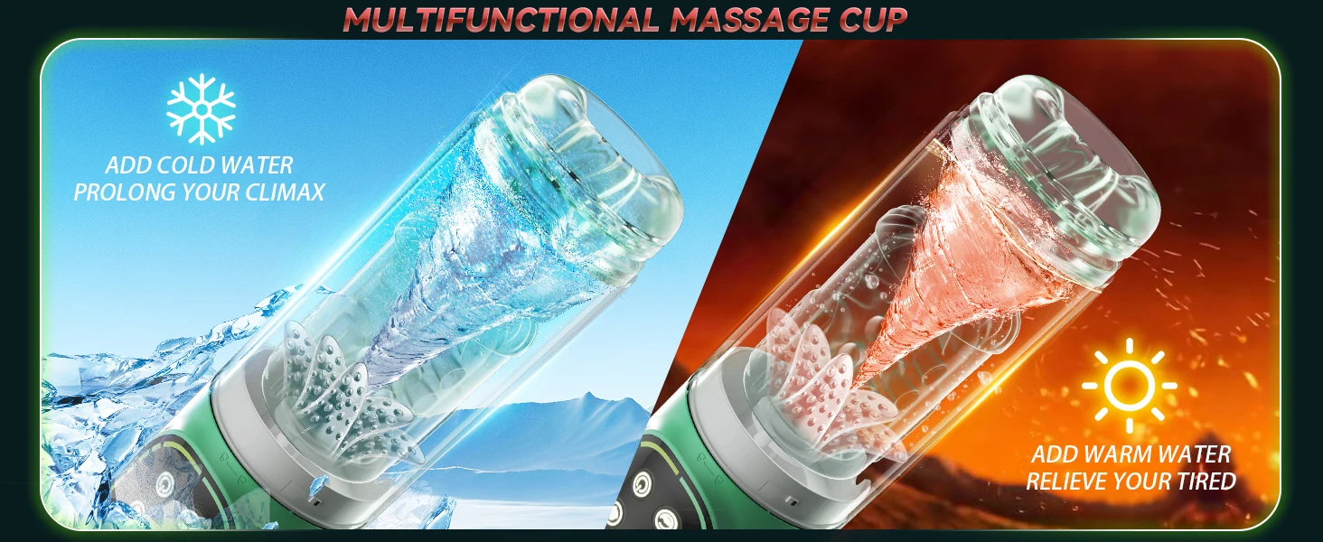 Masturbateur automatique à piston pour hommes, masturbateur à rotation télescopique, tasse de vagin, jouets sexuels pour adultes