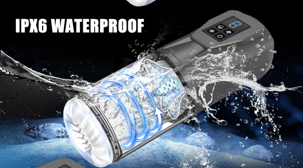 Masturbateur automatique à piston pour hommes, masturbateur à rotation télescopique, tasse de vagin, jouets sexuels pour adultes Masturbateur automatique à piston pour hommes, masturbateur à rotation télescopique, tasse de vagin, jouets sexuels pour adultes