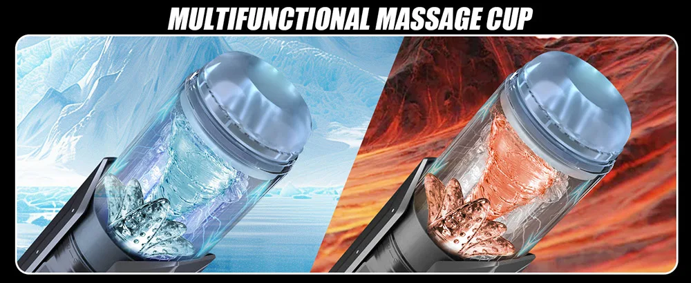 Masturbateur automatique à piston pour hommes, masturbateur à rotation télescopique, tasse de vagin, jouets sexuels pour adultes Masturbateur automatique à piston pour hommes, masturbateur à rotation télescopique, tasse de vagin, jouets sexuels pour adultes