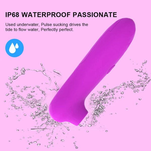 Vibromasseur à Succion pour Femme, Produit pour Clitoris et Vagin, Épaisseur Sous Vide, Jouets Sexy pour Adultes – Image 5