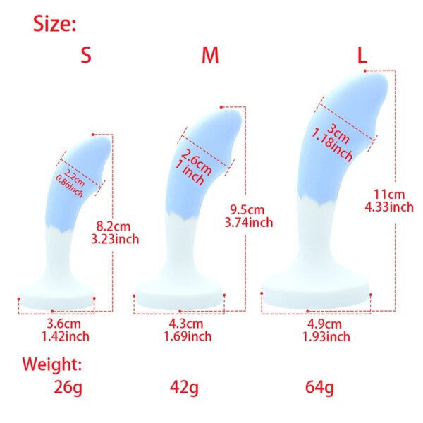 Plug anal en silicone pour femme, base en cristal, jouets sexuels, jouets sexy, entraîneur anal, gode adulte, sex-shop – Image 4