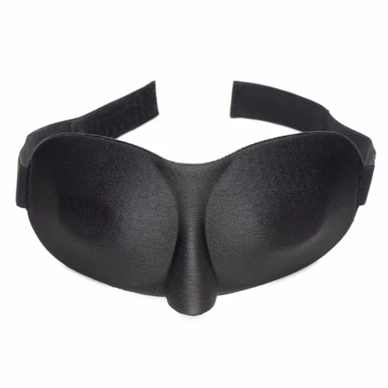 Bandeau noir pour les yeux, jeux pour adultes BDSM, jouet sexuel de Flirt, masque Sexy pour les yeux