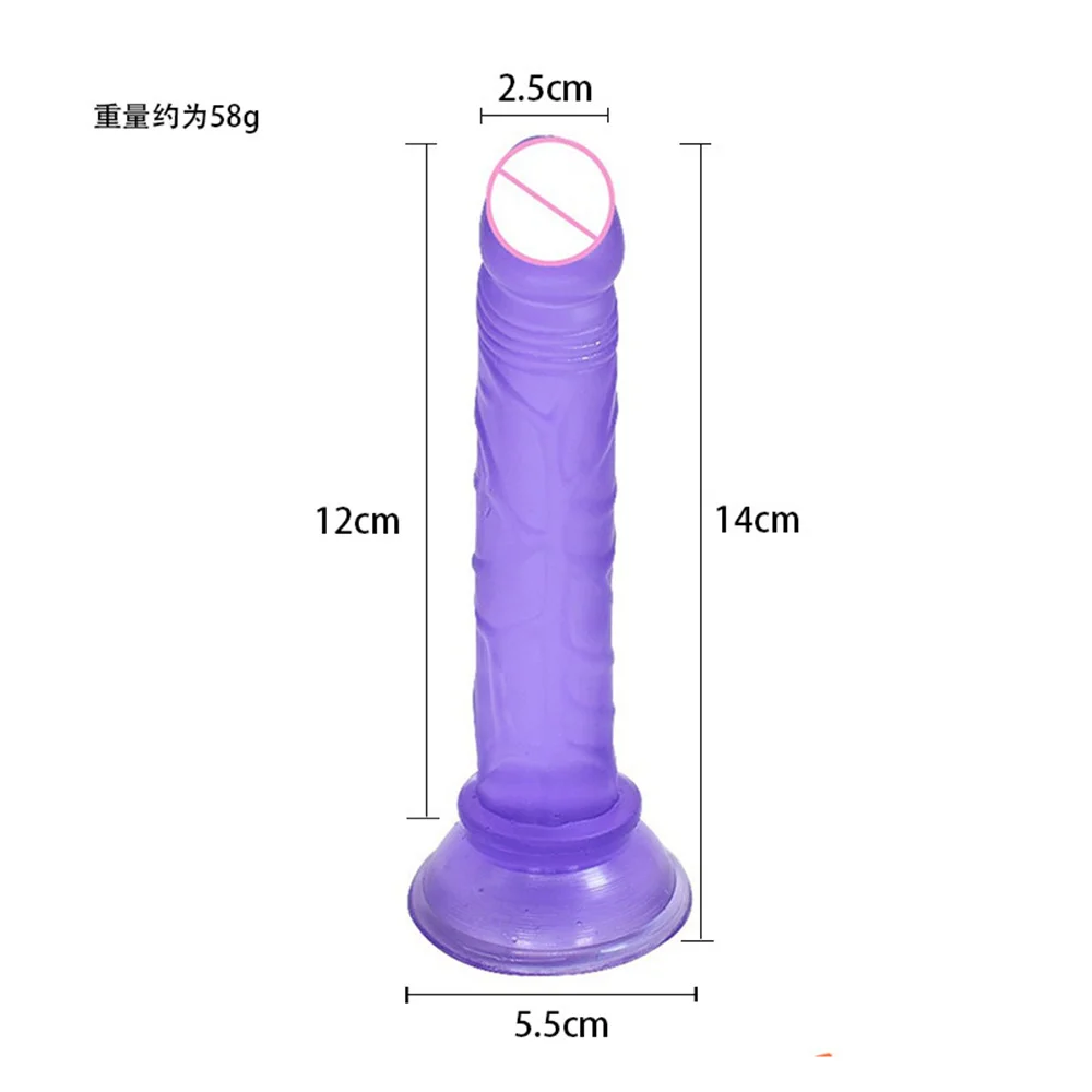Plug anal gode doux pour hommes et femmes, jouets sexy, pénis Élavec ventouse, bite noire, produits de sexe pour adultes, boutique de fesses