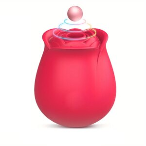 Red Rose-Vibromasseur de succion vaginale, 10 modes de succion, point G, clitoris et tétons sexy, jouets sexuels, Goddinvesting