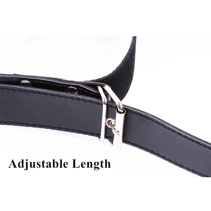 Bsie m Bondage 7.0-Menottes et collier de rinçage, jeux sexy pour adultes, jouets sexuels pour femmes et couples, retenue en cuir, jambe ouverte, produit sexuel