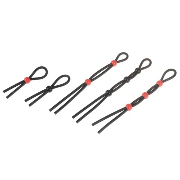 Anneaux péniens en silicone réglables pour hommes, retardement de l'érection, anneaux de pénis sexy, produits sexuels, appareils pour hommes, produits pour adultes – Image 4