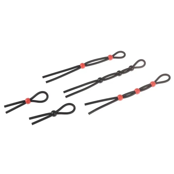 Anneaux péniens en silicone réglables pour hommes, retardement de l'érection, anneaux de pénis sexy, produits sexuels, appareils pour hommes, produits pour adultes – Image 5