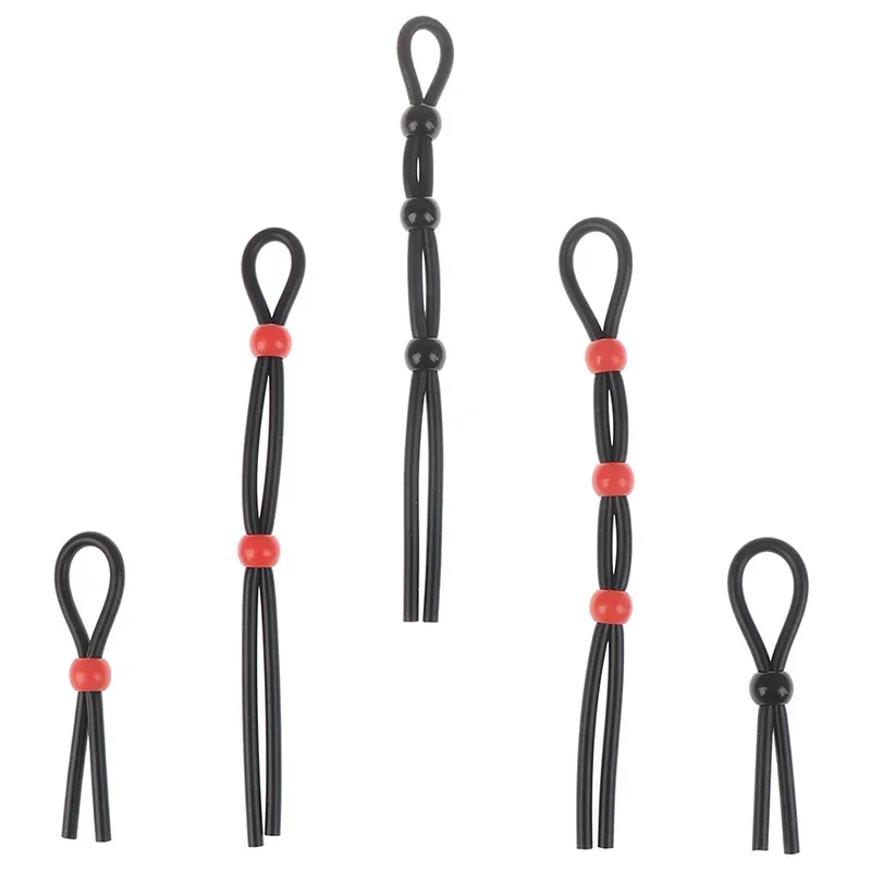 Anneaux péniens en silicone réglables pour hommes, retardement de l'érection, anneaux de pénis sexy, produits sexuels, appareils pour hommes, produits pour adultes