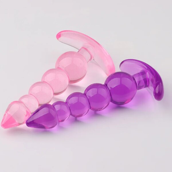 Bouchons anaux en silicone souple pour hommes et femmes, gode, perles anales, massage de la prostate, bouchon sexy unisexe, jouet sexuel pour adultes, jeux – Image 5