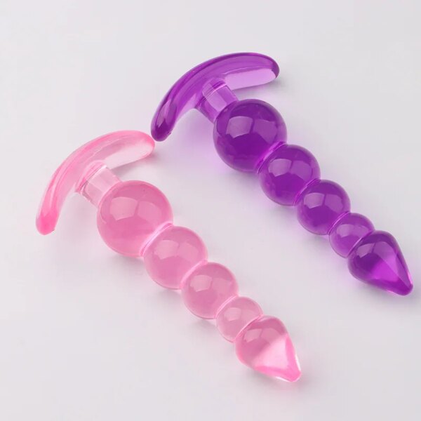 Bouchons anaux en silicone souple pour hommes et femmes, gode, perles anales, massage de la prostate, bouchon sexy unisexe, jouet sexuel pour adultes, jeux – Image 3