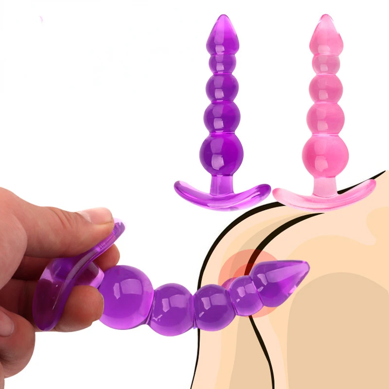 Bouchons anaux en silicone souple pour hommes et femmes, gode, perles anales, massage de la prostate, bouchon sexy unisexe, jouet sexuel pour adultes, jeux
