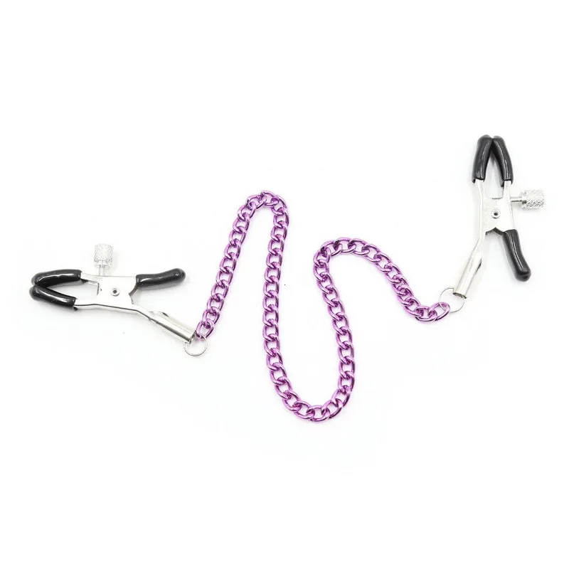Pinces à lait en métal pour couples, pinces de massage des seins, fétiche adulte, flirtant, gadgets, jouets sexuels, JOcontinents, Javier 7.0