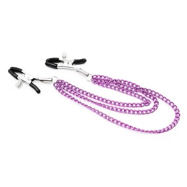 Pinces à lait en métal pour couples, pinces de massage des seins, fétiche adulte, flirtant, gadgets, jouets sexuels, JOcontinents, Javier 7.0 – Image 5
