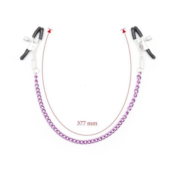 Pinces à lait en métal pour couples, pinces de massage des seins, fétiche adulte, flirtant, gadgets, jouets sexuels, JOcontinents, Javier 7.0 – Image 4