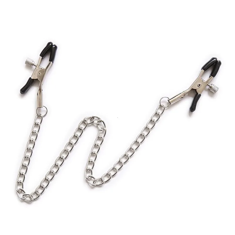 Pinces à lait en métal pour couples, pinces de massage des seins, fétiche adulte, flirtant, gadgets, jouets sexuels, JOcontinents, Javier 7.0