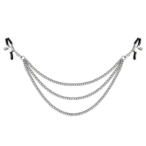 Pinces à lait en métal pour couples, pinces de massage des seins, fétiche adulte, flirtant, gadgets, jouets sexuels, JOcontinents, Javier 7.0 – Image 6