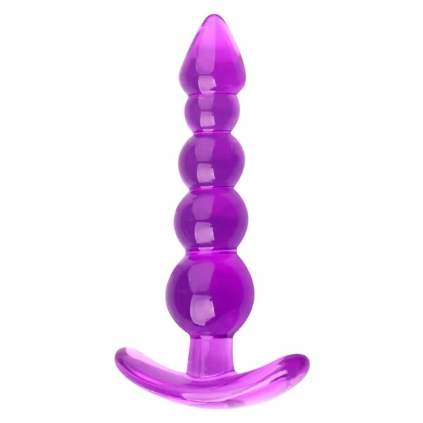 Bouchons anaux en silicone souple pour hommes et femmes, gode, perles anales, massage de la prostate, bouchon sexy unisexe, jouet sexuel pour adultes, jeux – Image 6