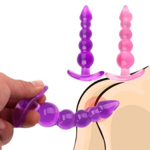 Bouchons anaux en silicone souple pour hommes et femmes, gode, perles anales, massage de la prostate, bouchon sexy unisexe, jouet sexuel pour adultes, jeux