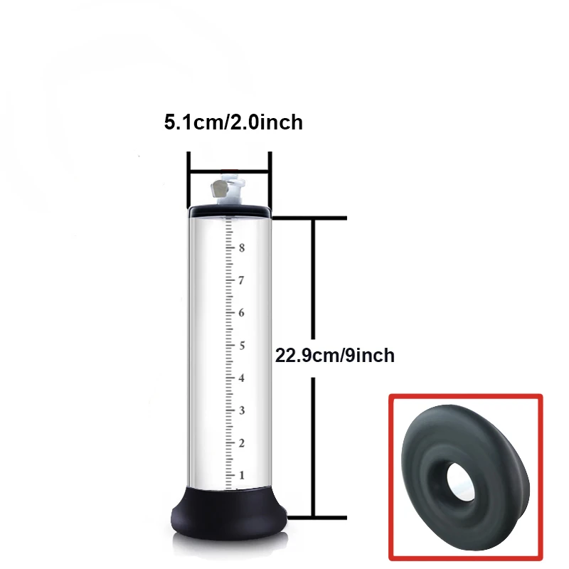 5.1-22.9cm cylinder
