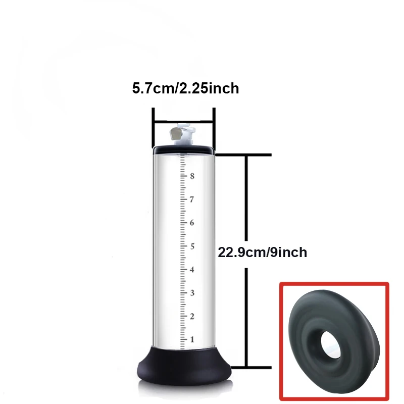 5.7-22.9cm cylinder