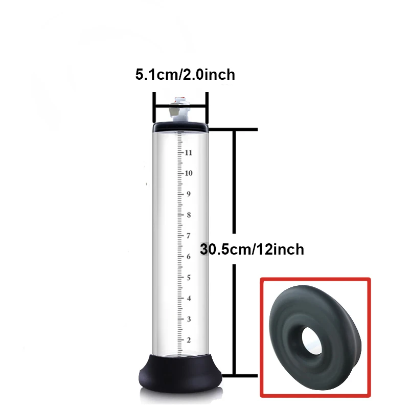 5.1-30.5cm cylinder