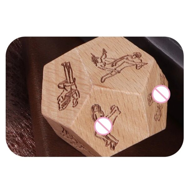 Dés Sexy à 12 Faces pour Adulte, Jeux Sexuels, Couple 7.0, Accessoires de Cube, Sex Shop pour Femme – Image 2