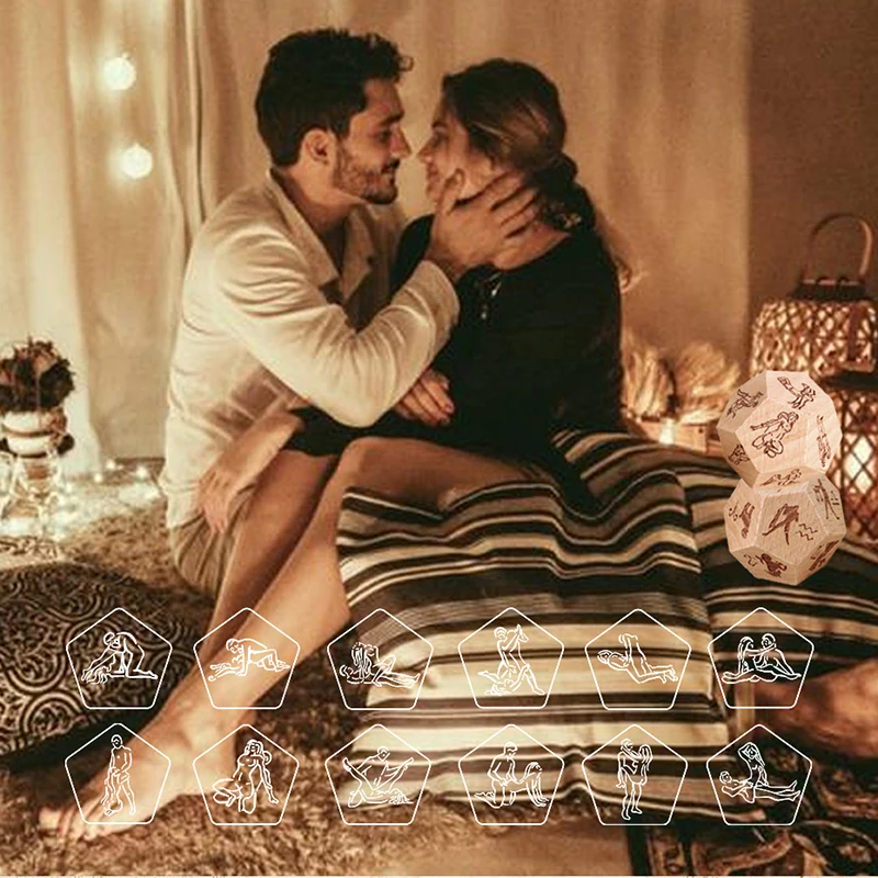 Dés Sexy à 12 Faces pour Adulte, Jeux Sexuels, Couple 7.0, Accessoires de Cube, Sex Shop pour Femme