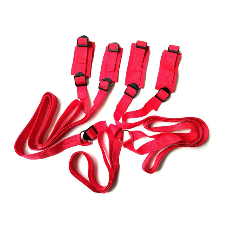 Jouets de bondage porno pour adultes, jouets sexy pour femmes et hommes, menottes, jambes fendues, lingerie pour dames, olympiques de même, 18 + 7.0