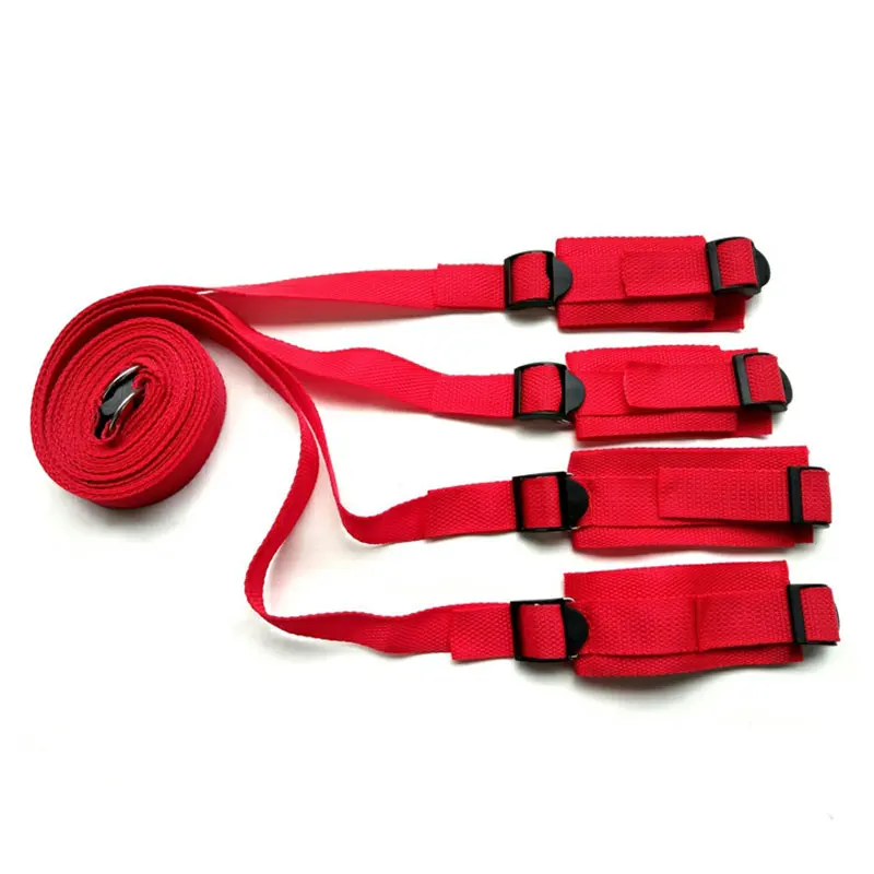 Jouets de bondage porno pour adultes, jouets sexy pour femmes et hommes, menottes, jambes fendues, lingerie pour dames, olympiques de même, 18 + 7.0