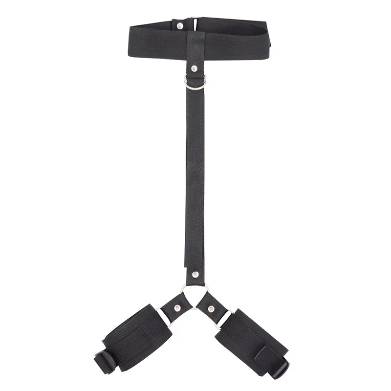 Jouets de bondage porno pour adultes, jouets sexy pour femmes et hommes, menottes, jambes fendues, lingerie pour dames, olympiques de même, 18 + 7.0
