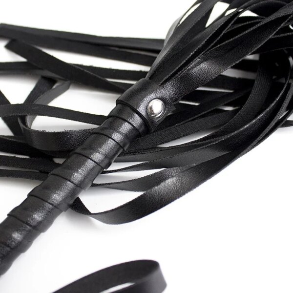 Masque pour les yeux sexy fétiche fessée flogger, ensemble d'accessoires de retenue, jeux pour adultes, Bsie m Bondage, jouets sexuels pour couples, également – Image 4